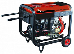 Дизельный генератор RED VERG RD-D 5000 EN (4,5 КВт)